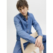 JACK & JONES pánska košeľa slim fit modrá s dlhými rukávmi denim JACK & JONES pánska košeľa slim fit modrá s dlhými rukávmi denim