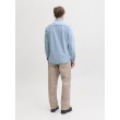 JACK & JONES pánska košeľa slim fit svetlá s dlhými rukávmi denim JACK & JONES pánska košeľa slim fit svetlá s dlhými rukávmi denim