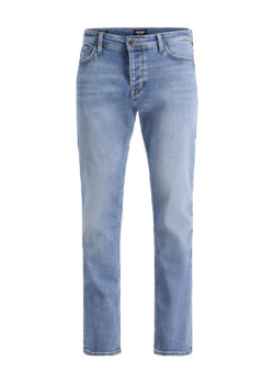 JACK & JONES pánske džínsy so zúženým strihom modré