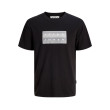 Jack & Jones JCOFUSION pánske tričko čierne
