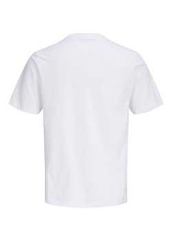 Jack & Jones JCOFUSION pánske tričko biele
