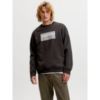 Jack & Jones JCOFUSION pánska mikina čierna