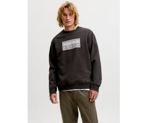 Jack & Jones JCOFUSION pánska mikina čierna