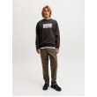 Jack & Jones JCOFUSION pánska mikina čierna