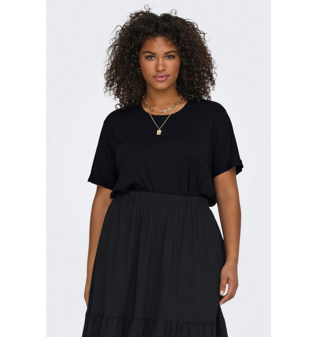 ONLY CARMAKOMA tričko čierne