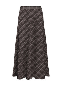 ONLY ONLWREN dámska dlhá sukňa hnedá