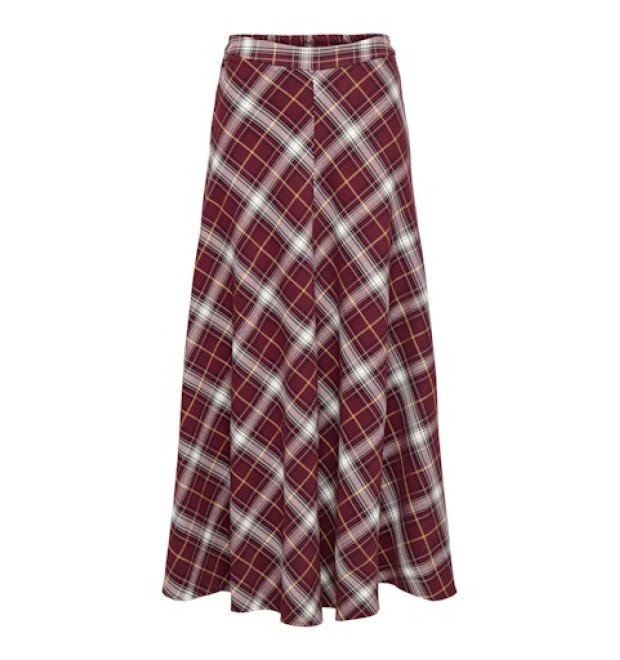 ONLY ONLWREN dámska dlhá sukňa bordová ONLY ONLWREN dámska dlhá sukňa bordová