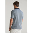 Gant pánska polokošeľa 4-Color Oxford Piqué modrá 