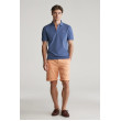 Gant pánske polotričko Contrast Pique modré Gant pánske polotričko Contrast Pique modré