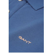 Gant pánske polotričko Contrast Pique modré Gant pánske polotričko Contrast Pique modré