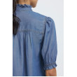 B.young KOSMO denim blúzka modrá