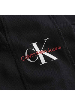 Calvin Klein tepláky s logom na boku čierne