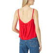 Tommy Jeans dámsky Cami top essential červený Tommy Jeans dámsky Cami top essential červený