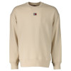 Tommy Jeans pánska mikina bez kapucne béžová Tommy Jeans pánska mikina bez kapucne béžová