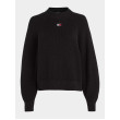 Tommy Hilfiger dámsky sveter s logom čierna Tommy Hilfiger dámsky sveter s logom čierna
