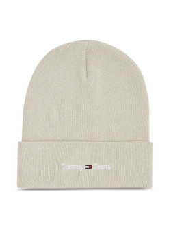 Tommy Jeans zimná čiapka béžová