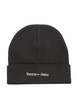 Tommy Jeans zimná čiapka sivá