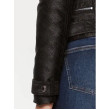Guess Olivia Moto bunda z imitácie kože čierna Guess Olivia Moto bunda z imitácie kože čierna