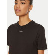 Calvin Klein dámske basic tričko s logom čierne Calvin Klein dámske basic tričko s logom čierne