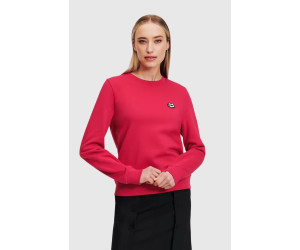 Karl Lagerfeld dámska mikina bez kapuce Persian Red