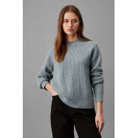 Calvin Klein dámsky pulóver sivý Calvin Klein dámsky pulóver sivý