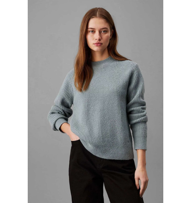 Calvin Klein dámsky pulóver sivý Calvin Klein dámsky pulóver sivý
