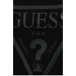 GUESS dámske tričko s veľkým predným logom čierne