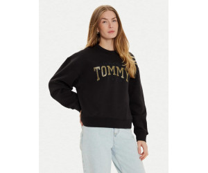 Tommy Hilfiger dámska mikina s logom čierna