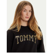Tommy Hilfiger dámska mikina s logom čierna Tommy Hilfiger dámska mikina s logom čierna