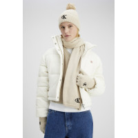 Calvin Klein šál svetlobéžový Calvin Klein šál svetlobéžový