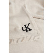 Calvin Klein šál svetlobéžový Calvin Klein šál svetlobéžový