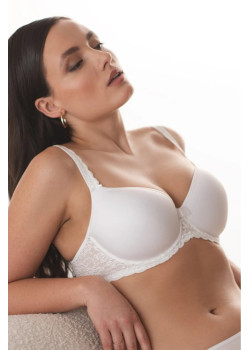 Triola Sensual-Fit vystužená podprsenka biela