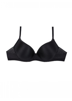 Triola Top-Fit vystužená podprsenka čierna