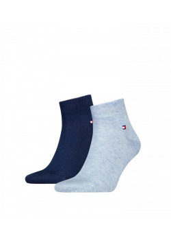 Tommy Hilfiger ponožky modré 39/42 2Pack