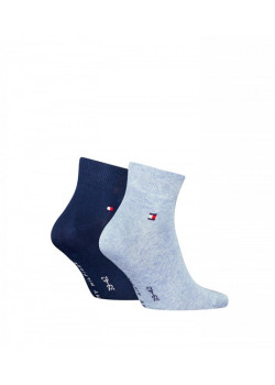 Tommy Hilfiger ponožky modré 39/42 2Pack