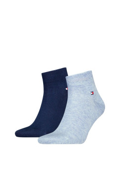 Tommy Hilfiger ponožky modré 43/46 2Pack