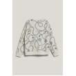 GANT dámska mikina Sailing Print C-Neck krémová
