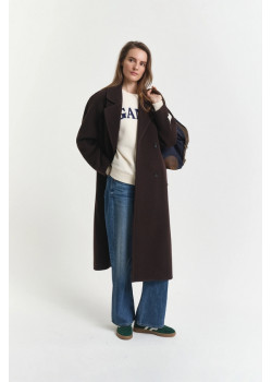 GANT dámska mikina Graphic C-Neck krémová