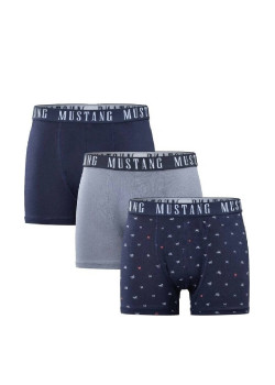 MUSTANG boxerky 3Pack modré