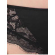 Sassa Eyelash Lace dámske čipkované nohavičky čierne