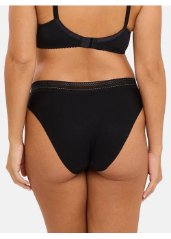 Sans Complexe hladké nohavičky čierne 2pack
