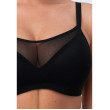 Sassa podprsenka Soft s tylom LUXURY MESH čierna Sassa podprsenka Soft s tylom LUXURY MESH čierna