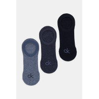 Calvin Klein pánske nízke ponožky 3-pack modré Calvin Klein pánske nízke ponožky 3-pack modré