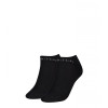 Calvin Klein dámske nízke ponožky 2-pack čierne Calvin Klein dámske nízke ponožky 2-pack čierne