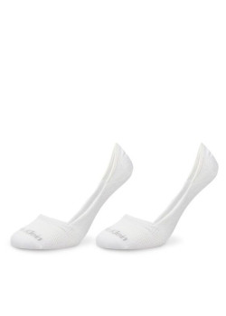 Calvin Klein dámske členkové ponožky 2-pack biele