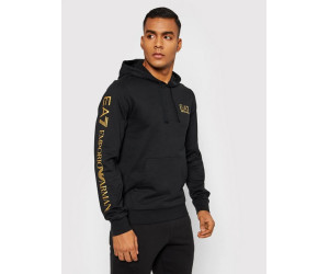 EA7 Emporio Armani pánska mikina s kapucňou čierna