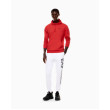 EA7 Emporio Armani pánska mikina s kapucňou červená EA7 Emporio Armani pánska mikina s kapucňou červená