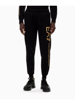 Pánske tepláky Emporio Armani čierno/zlaté