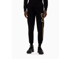 Pánske tepláky Emporio Armani čierno/zlaté