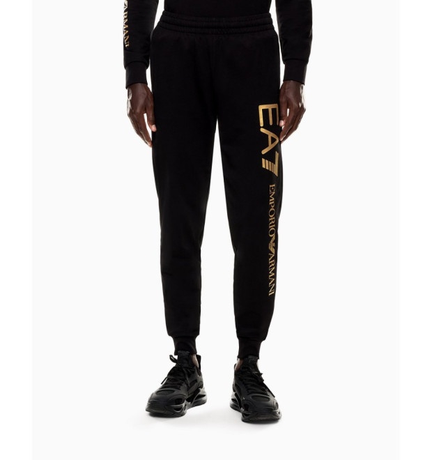Pánske tepláky Emporio Armani čierno/zlaté Pánske tepláky Emporio Armani čierno/zlaté
